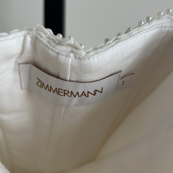 Zimmerman Tama Linen-Cotton Minidress size 1/S 🌹 PRICE IS FIRM🌹 - Picture 15 of 16